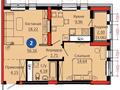 2-бөлмелі пәтер · 56 м² · 5/24 қабат, Сауран 15 — Пересечение Сауран - Орынбор, бағасы: 53 млн ₸ в Астане, Есильский р-н — фото 48