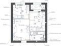 2-комнатная квартира · 41 м² · 3/9 этаж, ​067-й учетный квартал 1 — ТД Сырдарья за 17.5 млн ₸ в Караганде, Алихана Бокейханова р-н — фото 2