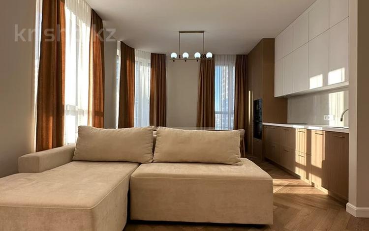 3-бөлмелі пәтер · 74 м² · 11/28 қабат, Мангилик Ел 61 — MEGA SILK WAY, бағасы: 85.9 млн ₸ в Астане, Есильский р-н — фото 2