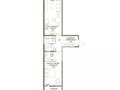 2-бөлмелі пәтер · 65 м² · 13/16 қабат, Розыбакиева 217, бағасы: 76 млн ₸ в Алматы, Бостандыкский р-н