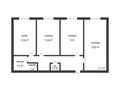 3-бөлмелі пәтер · 72.6 м² · 4/5 қабат, ИЛЯЕВА — Шахан, Грамад, бағасы: 23 млн ₸ в Шымкенте, Аль-Фарабийский р-н — фото 17