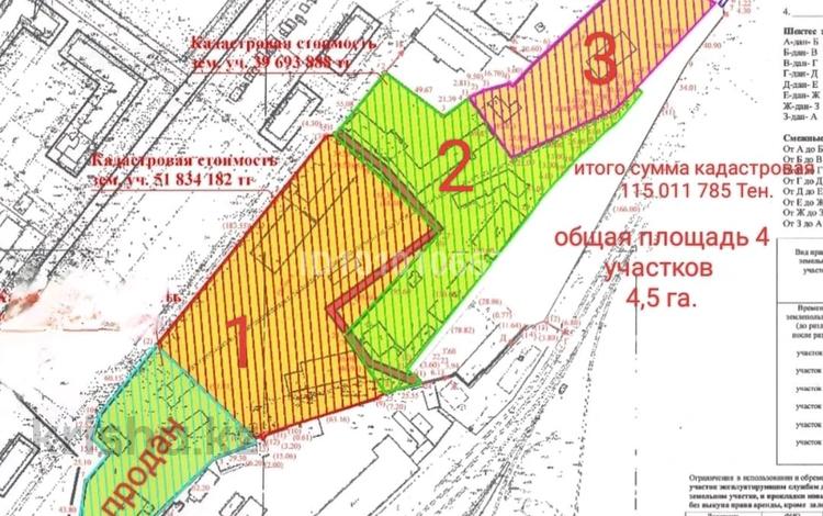 Промбаза · 4.5 га, Карпатская 20/6 за 440 млн ₸ в Караганде, Алихана Бокейханова р-н — фото 2