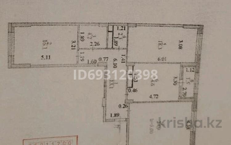 3-бөлмелі пәтер, 95 м², 2 қабат, Бокейхана 25B, бағасы: 73 млн 〒 в Астане, Есильский р-н — фото 11