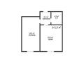 1-комнатная квартира · 52.9 м² · 5/9 этаж, Байтерекова 2б за 35.5 млн ₸ в Шымкенте, Аль-Фарабийский р-н — фото 14