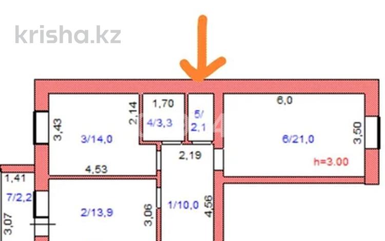 2-комнатная квартира · 67 м² · 8/9 этаж, Сейфуллина 65 за 39 млн ₸ в Кокшетау — фото 2