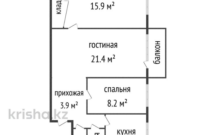 3-комнатная квартира · 61 м² · 3/5 этаж, пр-т Абая 3 за 18.5 млн ₸ в Усть-Каменогорске — фото 31