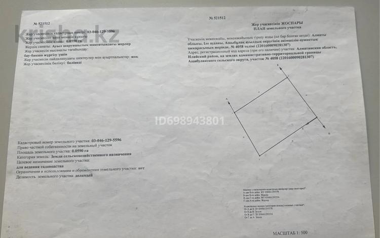 Участок · 5 соток, М. Туймебаев за 4.5 млн 〒 — фото 4