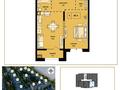 1-комнатная квартира · 47.1 м² · 6/6 этаж, мкр Думан-2, ул. Халиуллина 140/9 — Мкр. Думан-2 за 41 млн ₸ в Алматы, Медеуский р-н