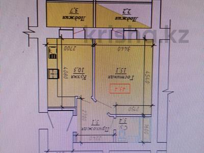 1-бөлмелі пәтер · 43 м² · 9/9 қабат, Желтоксан 1В, бағасы: ~ 14 млн ₸ в Уральске
