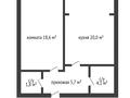 1-бөлмелі пәтер, 50.2 м², 3/5 қабат, мкр. Алтын орда 22 е, бағасы: 16 млн 〒 в Актобе, мкр. Алтын орда — фото 2