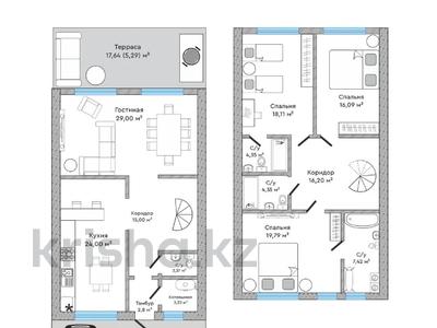 5-комнатная квартира · 168 м² · 1/2 этаж, мкр Карагайлы, ​Улица Тамаша 1В за 64 млн ₸ в Алматы, Наурызбайский р-н