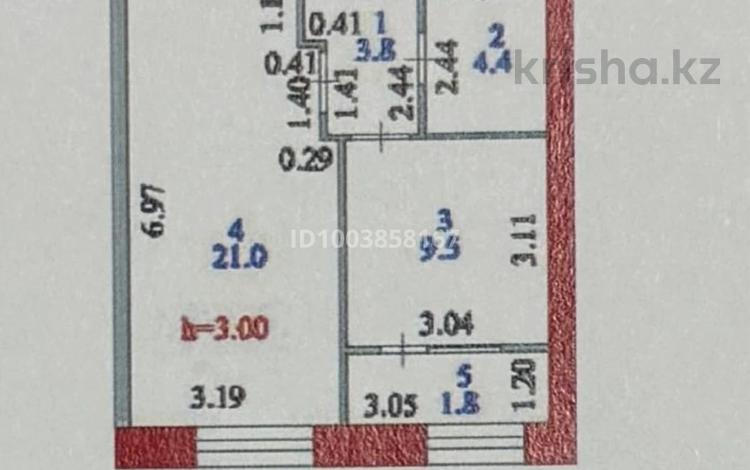 1-комнатная квартира · 40.5 м² · 7/9 этаж, E-15 13 за 22 млн 〒 в Астане, Нура р-н — фото 5