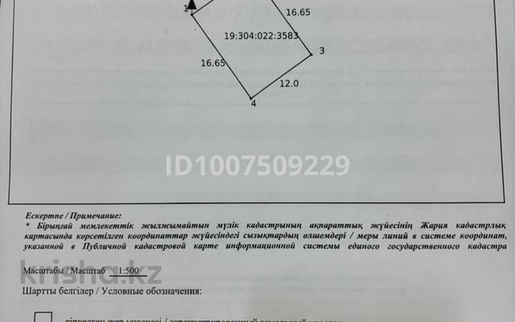 Участок · 2 сотки, Б. Момышұлы 70Е — Базара за 4.5 млн ₸ в Кентау — фото 2