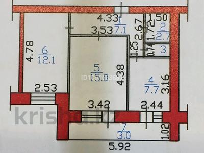 2-бөлмелі пәтер · 48.5 м² · 7/9 қабат, Михаэлиса 14, бағасы: 25 млн ₸ в Усть-Каменогорске, Ульбинский