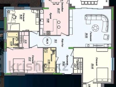 4-комнатная квартира · 197.8 м² · 3/3 этаж, Авиагородк — 7 поликлиника за 88 млн ₸ в Актобе, мкр Авиагородок