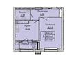 1-комнатная квартира · 37.79 м², Толеметова 106/3 за ~ 15.5 млн 〒 в Шымкенте, Абайский р-н — фото 3