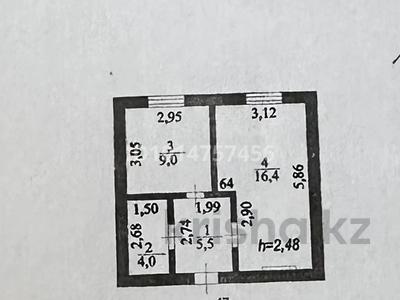 1-бөлмелі пәтер · 47 м² · 6/6 қабат, Қосшығұлұлы 22/2, бағасы: 19.5 млн ₸ в Астане, Сарыарка р-н