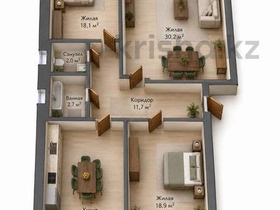 3-бөлмелі пәтер · 103 м² · 2/3 қабат, Жуманиязова 1, бағасы: 36 млн ₸ в Уральске