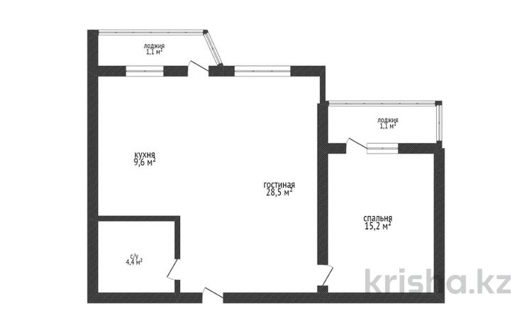 2-комнатная квартира, 67.2 м², 2/9 этаж, назарбаева 3 за 22.8 млн 〒 в Кокшетау — фото 11