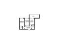 2-бөлмелі пәтер · 60 м² · 2/8 қабат, Береке 77, бағасы: 46.5 млн ₸ в Костанае — фото 16