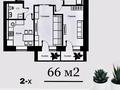 2-комнатная квартира, 56 м², мкр Юго-Восток, Алтын-Арка 18 за ~ 18.5 млн 〒 в Караганде, Казыбек би р-н — фото 7