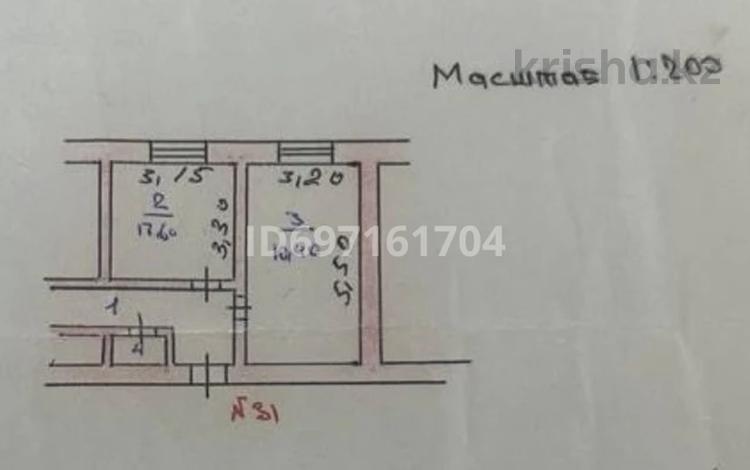 1-комнатная квартира, 34 м², 1/4 этаж, ул. Утеулиева — ТД &quot;Дос-нар&quot; за 4.3 млн 〒 в Таразе — фото 7