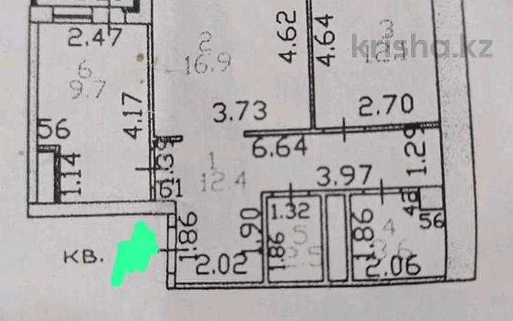 2-комнатная квартира · 58 м² · 12/12 этаж, Кошкарбаева 44 за 26.5 млн 〒 в Астане, Алматы р-н — фото 13