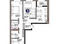 3-комнатная квартира · 78 м² · 8/9 этаж, Е 909 29 — Дешевле чем у застройщика! Ключи осенью 2026 за 43.5 млн ₸ в Астане, Нура р-н