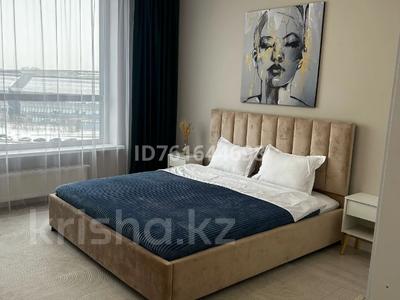 2-бөлмелі пәтер · 55 м² · 7 қабат, Рыскулова 5/4, бағасы: 23 000 ₸ в Астане, Есильский р-н