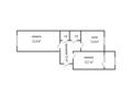 2-комнатная квартира · 64 м² · 1/5 этаж, Промышленная 50 за 24.5 млн ₸ в Костанае