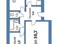 3-бөлмелі пәтер · 61.7 м² · 4/6 қабат, Назарбаева — РИО, бағасы: 18.5 млн ₸ в Кокшетау