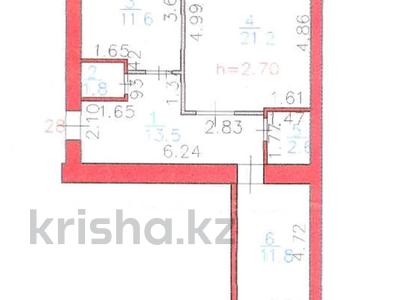 2-комнатная квартира, 64.3 м², 2/10 этаж, Кудайбердыулы 36/3 — Нац.гвардия за 30 млн 〒 в Астане, Алматы р-н