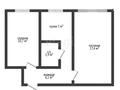 2-комнатная квартира · 38 м² · 1/4 этаж, Молдагуловой — КОЛОС за 150 000 ₸ в Шымкенте — фото 7