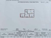 2-бөлмелі пәтер · 44.5 м² · 2/4 қабат, Д. Кунаева 209 — Колледж, бағасы: 12.5 млн 〒 в Талгаре