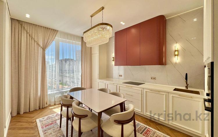 3-комнатная квартира · 100 м² · 4/9 этаж, Толе би за 133 млн ₸ в Астане, Нура р-н — фото 3