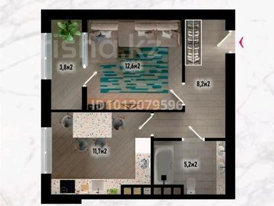 1-комнатная квартира · 41 м² · 8/8 этаж, 41-й мкр 1 за 7 млн ₸ в Актау