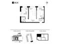 2-комнатная квартира · 60.3 м² · 9/9 этаж, мкр Нуркент, Турара Рыскулова — проспект Турар Рыскулова за 40 млн ₸ в Алматы, Алатауский р-н