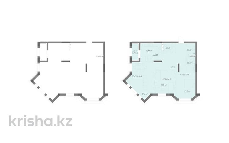 3-комнатная квартира · 109 м², мкр Новый Город, ​Улица Комиссарова 27 за ~ 78.5 млн ₸ в Караганде, Казыбек би р-н — фото 2