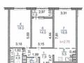 3-бөлмелі пәтер · 73.6 м² · 9/12 қабат, Райымбека 210/6 — По Ауэзова между Гоголя и Райымбека., бағасы: 69 млн ₸ в Алматы, Алмалинский р-н — фото 11