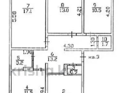 4-комнатная квартира · 85 м² · 5/5 этаж, мкр Аксай-3Б — Толе-би уг. Ясауй за 55 млн 〒 в Алматы, Ауэзовский р-н