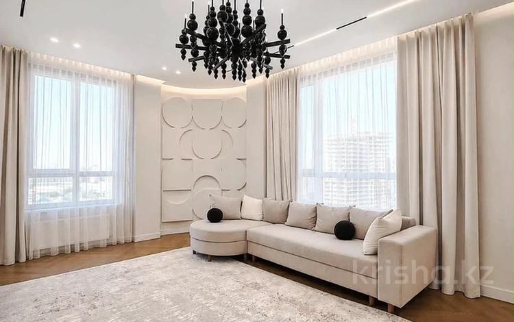 3-комнатная квартира · 105 м² · 16/20 этаж, Турар Рыскулов 9 за 123 млн ₸ в Астане, Есильский р-н — фото 2
