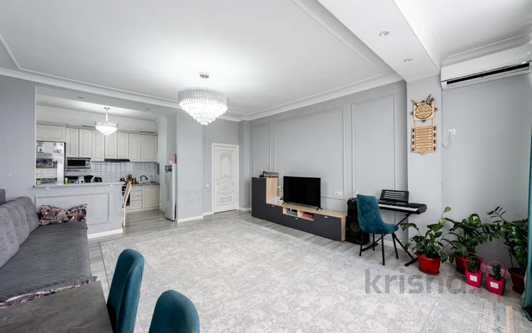 3-комнатная квартира · 87.7 м² · 6/10 этаж, А. Бокейханова 8 за 49.5 млн ₸ в Астане, Есильский р-н — фото 2