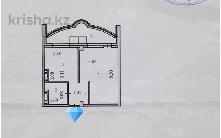 1-бөлмелі пәтер · 38.1 м² · 6/24 қабат, Момышулы — Пересечение ул.Тауельсиздык, бағасы: 25 млн ₸ в Астане, Алматы р-н — фото 4