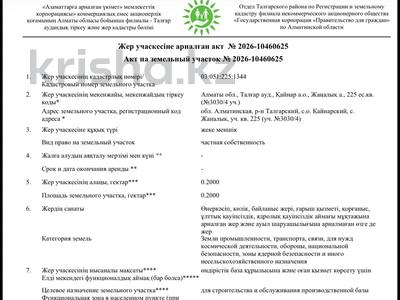 Өнеркәсіптік база · 20 сотық, 1 1, бағасы: 25 млн ₸ в Жалкамысе