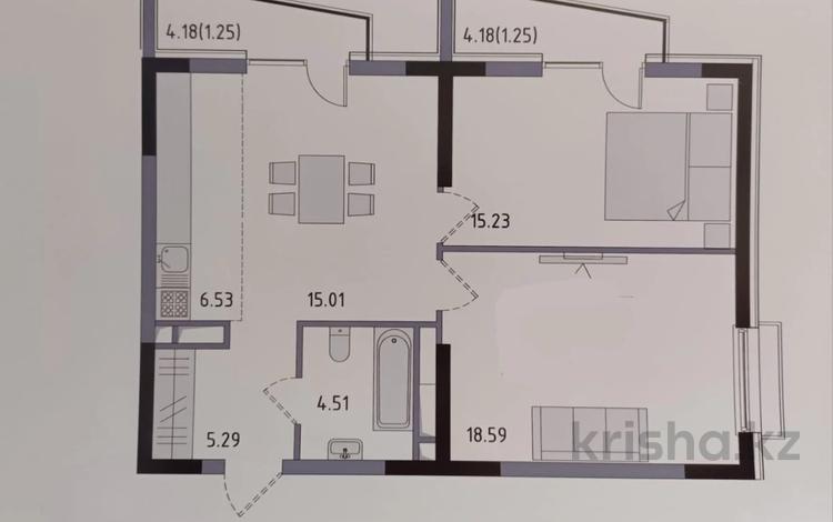 3-бөлмелі пәтер · 70 м² · 2/5 қабат, Думан-2 ш/а., бағасы: 35.5 млн ₸ в Алматы, Медеуский р-н — фото 11