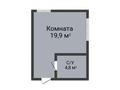 1-бөлмелі пәтер · 25 м² · 1/5 қабат, Кобыланды батыра 24/1, бағасы: 7.8 млн ₸ в Костанае — фото 2