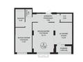 2-бөлмелі пәтер · 71.68 м² · 5/12 қабат, Достык 8/5 — БЕЗ КОМИССИИ, бағасы: ~ 50.4 млн ₸ в Астане, Есильский р-н — фото 2