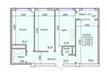 3-комнатная квартира · 82.68 м², Красина 11В за ~ 33.9 млн 〒 в Усть-Каменогорске — фото 2