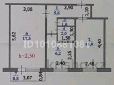 2-бөлмелі пәтер · 44 м² · 5/5 қабат, мухита 128 — район КАЗИТУ, бағасы: 19 млн ₸ в Уральске