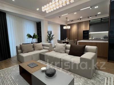 3-комнатная квартира · 125 м² · 12/14 этаж, Кайым Мухамедханов 1/1 за 1.5 млн ₸ в Астане, Нура р-н